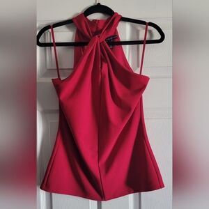 🔥 White House Black Market- Twist Halter Top-NWOT